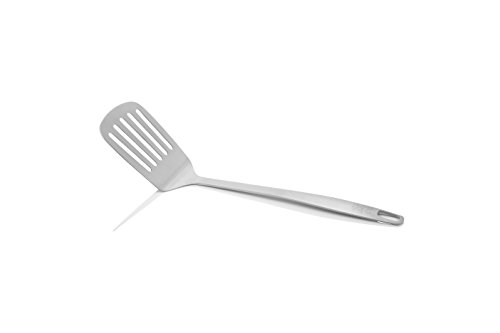 Stanley Rogers Schlitzwender 31 cm, Pfannenwender mit formschönen Design aus hochwertigem Edelstahl, Wender mit Premium Oberflächenveredlung in satinierter Optik (Farbe: Silber), Menge: 1 Stück - 2
