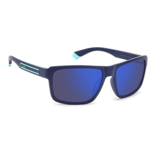POLAROID PLD 2158/S FLL MATTE BLUE 58/17/135 MAN Sunglasses4
