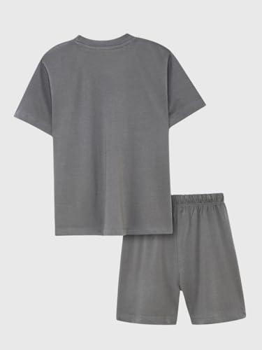 Image of Nap Chief Kids Cotton Naruto Print Co-Ord Set for Boys & Girls | Half Sleeve T-Shirt & Shorts Set | Soft Casual Summer Wear