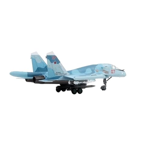 Caza SU-34 coleccionable a escala 1:100 acabado prémium para vitrinas