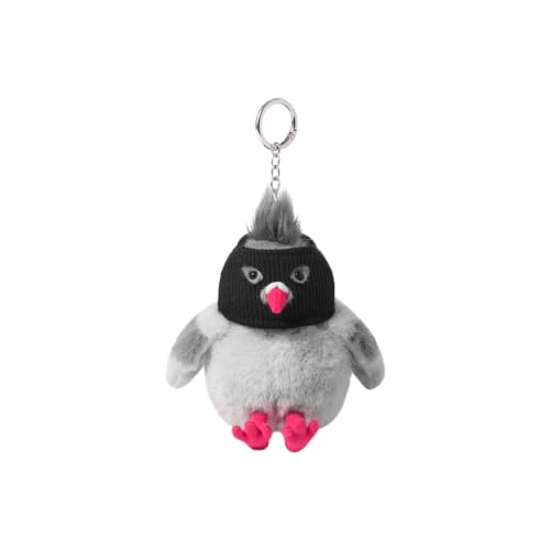 KM KPOP MERCH ILLIT LE SSERAFIM KATSEYE Pigeon Plush Keyring Official Collectible Plush Keychain