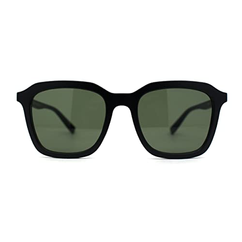 SA106 Mod Thin Plastic Hipster Rectangle Minimal Sunglasses