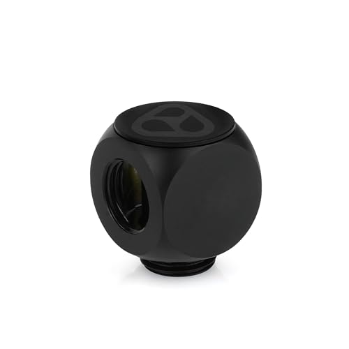 Thermal Grizzly DeltaMate Raccord Fitting T Noir G1/4"