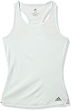 Sin mangas adidas Camiseta de Tirantes para Mujer, Mujer, Camisa, FRO22, Verde Oscuro/Gris, L