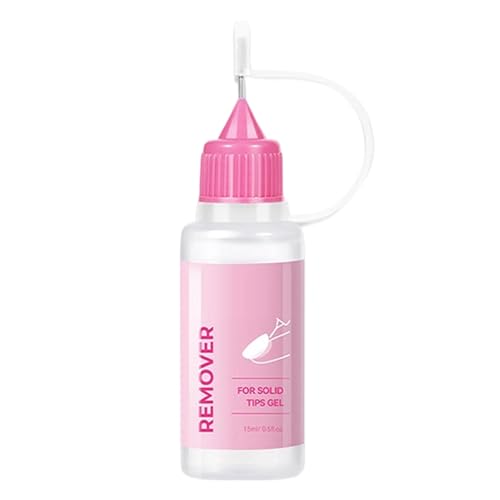 Dissolvant Pour Colle De Faux Ongles – Retire Facilement La Colle Des Ongles Postiches Et Capsules – Formule Douce Sans Acétone Agressif – Idéal Pour...