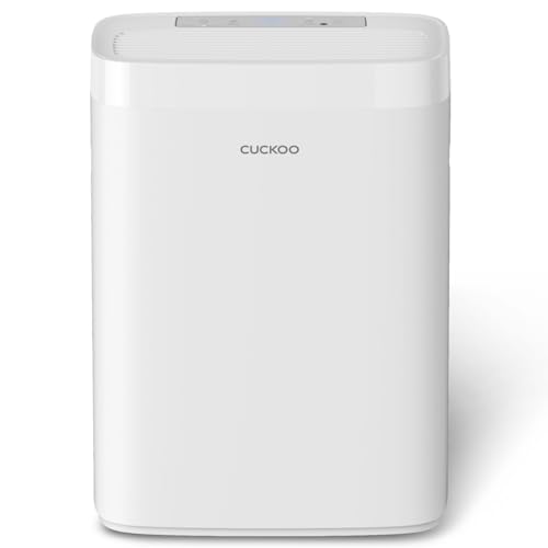 Image of CUCKOO Air Purifier for Home - HEPA Filtration Removes 99.9% Smog, Pollutants, PM Particles | Air Quality Indicator | Large Coverage Area upto 670 sqft | 8 Yrs Warranty (G-Tool (White))