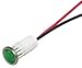 Vcc (Visual Communications Company) Led Indicator, Panel, 12.7Mm, Green, 12V - 1092D5-12V