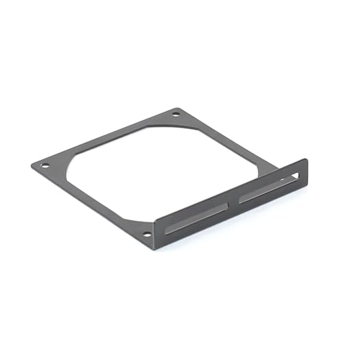 Soporte para ventilador CPU de acero galvanizado, marco para ventilador de refrigeración 120LS, dimensiones 130 x 120 x 21 mm, 1 unidad miniatura 3