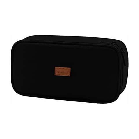 Yommie XXL Federmäppchen Oxford Federtasche Erwachsene Single Etui Federmappe Schlampermäppchen Mädchen Mäppchen Organizer Cover
