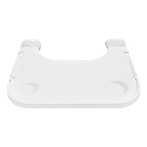 Wheelchair Tray Table with Cup Holders Adjustable Grey