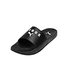 PUMA Leadcat 2.0 HYROX - Sandalias unisex, color blanco y negro, talla 44, puma negro, puma blanco, 43 EU
