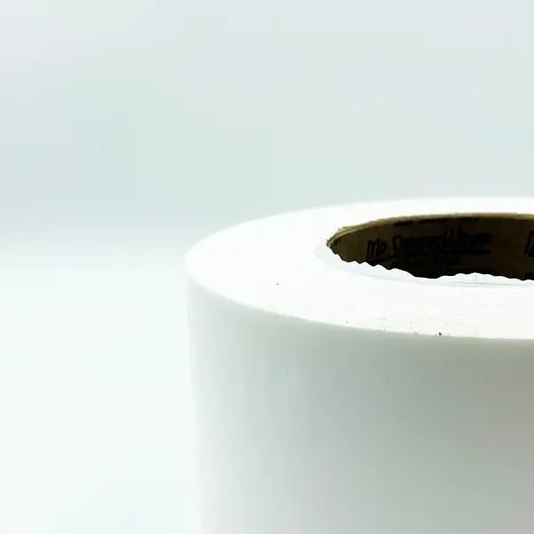 Case of 4" x 180' Shrink Film Tape - 12 Rolls - White - MSW-704W-Case