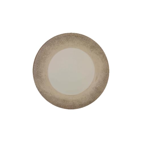 DM006J Plate, 6-1/2"Dia, Round, Wide Rim, Melamine, Jazz, NSF, Pack of 12