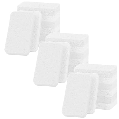 Image of 24 - Pack Non-Scratch Scrub Sponges - Sponges for Dishes and Washing Dishes, Cleaning Sponges for Kitchen Home and More（White）