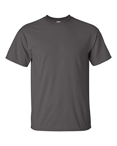 T-shirt ultra coton homme Gildan gris anthracite taille XXL