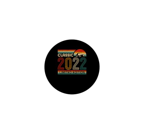 Classic 2022 Limited Edition Retro Birthday 2022 Vintage PopSockets PopGrip Adhésif – vue 3