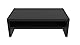 ComfortCove Monitorständer, 2-stufiger Monitorständer, Ständer für Computermonitore, Laptopständer, Computerständer, Druckerständer mit Ablagefach, ideal für Ihr Heimbüro, Schwarz