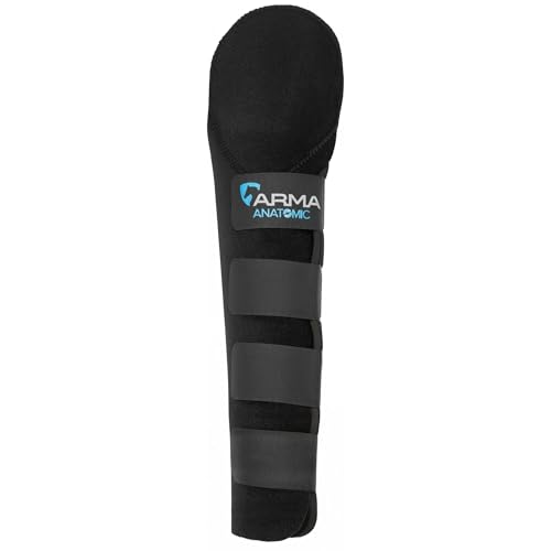 Shires Neoprene Tail Guard - Black Non-Slip Rubberized Grip Horse Travel Protection #9399 Default Title