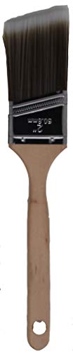 Pro Grade - Paint Brushes - 6 Pack Variety Angle Paint Brushes