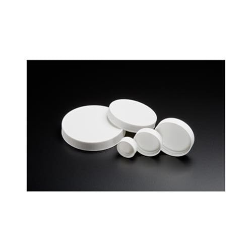 JG Finneran D0399-28 Polypropylene White Closure with PTFE Liner, 28-400mm Cap Size (Case of 100)