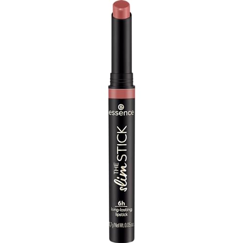 essence | The Slim Stick Lipstick | Velvet Matte, Long-Lasting Color| Enriched with Jojoba, Macadamia & Vitamin E | Vegan & Cruelty Free (103| Brickroad)