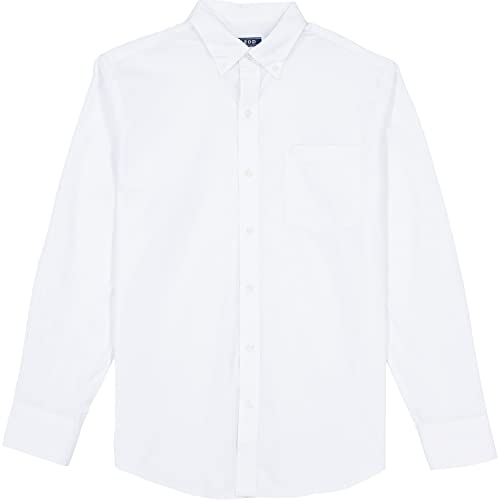 IZOD Men's Big and Tall Button Down Long Sleeve Stretch Performance Solid Shirt2