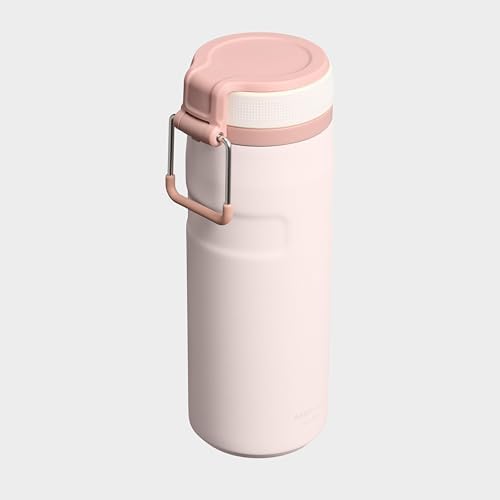 Stanley The IceFlow™ Twist & Flip Termos Su Şişesi, Pembe Kuvars (Rose Quartz), 0.47 Litre - Görsel 3