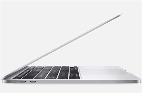 2020 Apple MacBook Pro with 2.3GHz Intel Core i7 (13-inch, 32GB RAM, 512GB SSD Storage) (QWERTY English) Zilver (Refurbished) - Afbeelding 4