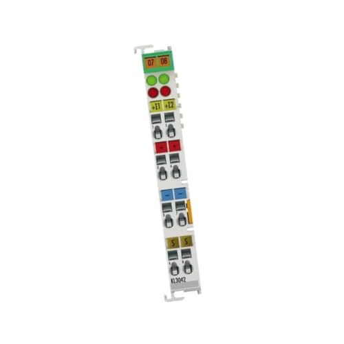 Módulo terminal de bus KL3042 módulo de entradas analógicas 12 bits para carril DIN industrial