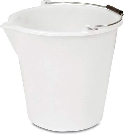 Blim Seau, 31 x 29 cm, 10 l, polyéthylène, Blanc, 30 x 31 x 29 cm