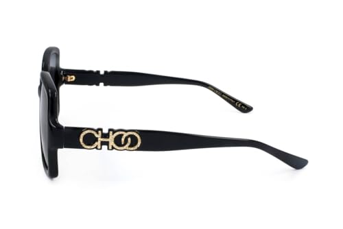 JIMMY CHOO Square Sunglasses Sammi/G 8079O Black 55mm3