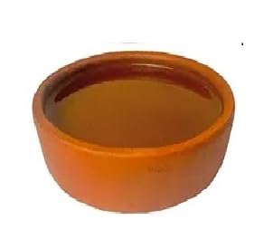 Bird Feeder Clay Mud Pet Feeder Bowl to Feed Water/Food for Birds and Pet Animals-image-3