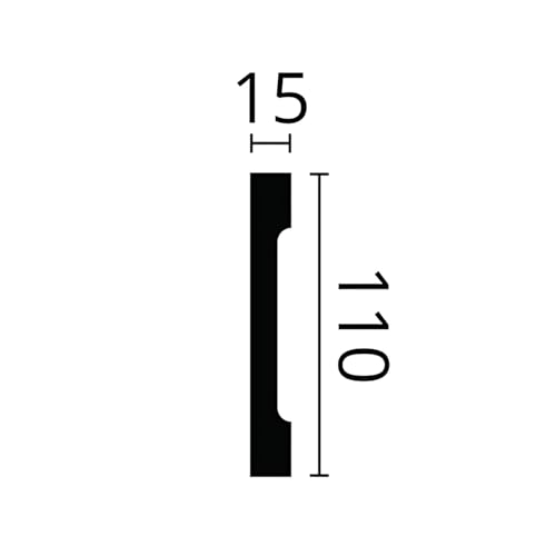 Plinthe FD2S WALLSTYL anti-choc étanche pour masquer les défauts - 5