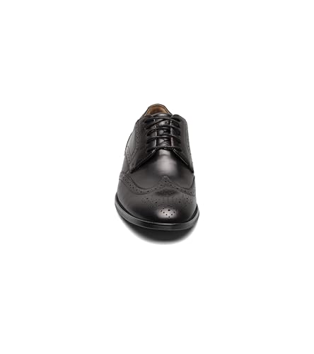 Florsheim Men's Rubano Wt Shoes Oxford, Black/Black, 9.5 M2