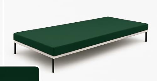 Image of ATOOTFUSION Orthopedic High-Density HR Foam Mattress | High-Resilience (HR) Dual-Sided Foam | Single Size Bed Mattress - 3-Year Warranty (Bottle Green, 72X35X3 Inches)