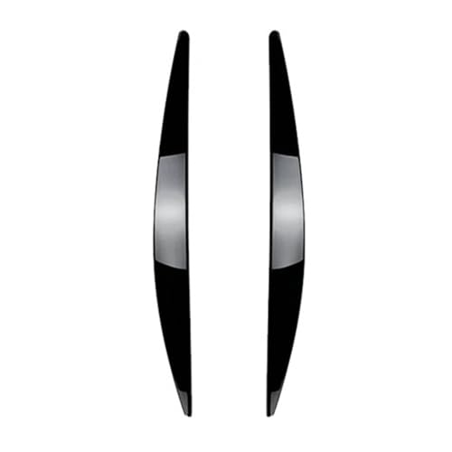 Sourcils de phare noir brillant pour Skoda Octavia MK3 2015-2017