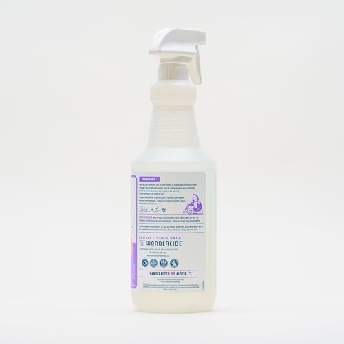 Image of Wondercide - Indoor Pest Control Spray for Home and Kitchen - Ant, Roach, Spider, Fly, Flea, Bug Killer and Insect Repellent - with Natural Essential Oils - Pet and Family Safe - Rosemary 16 oz
