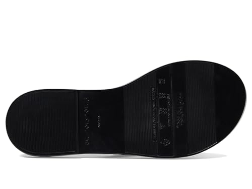 mini melissa Girl's Mini Flip-Flop Spring (Little Kid/Big Kid) Black/White 11 Little Kid M3