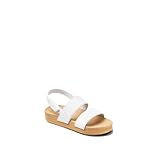 REEF Kids Water Vista Girls Sandal White-Tan23 3 Y