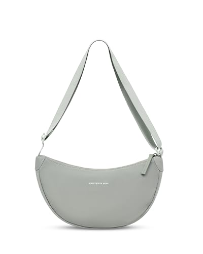Kapten & Son Moon Bag Muted Sage 3 5L | Bauchtasche Damen & Herren | Crossbody Bag Damen Grün | Umhängetasche wasserabweisend | ideal für Reisen Festival & Alltag