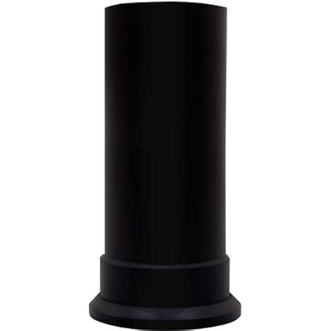 Adam Short Straight Black Stove Pipe Cover