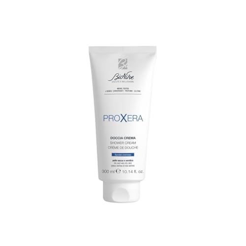 Bionike Proxera - Doccia Crema Syndet per Pelli Secche e Xerotiche, Azione Emolliente e Protettiva, Allevia Prurito e Irritazione, Dona Morbidezza e Idratazione alla Pelle, 300 ml