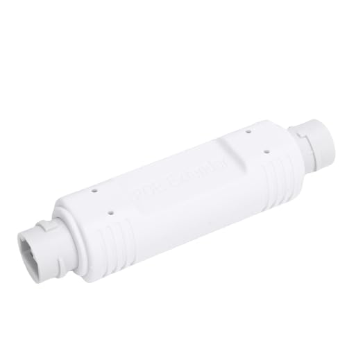 Bewinner Repetidor Extensor PoE para Exteriores a Prueba de Agua para Cámaras Timbres Soluciones de Red Eficientes 1000Mbps