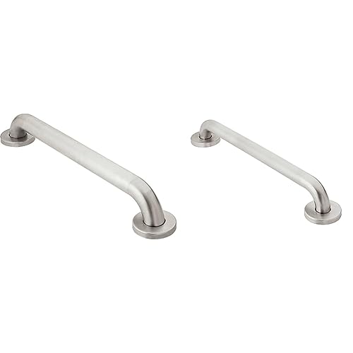 Moen stainless steel safety grab bars bundle (32-inch + 12-inch)