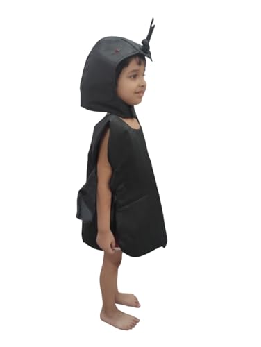 Image of BookMyCostume Mosquito & Fly Insect Dengue Malayria Kids Fancy Dress Costume 5-6 years