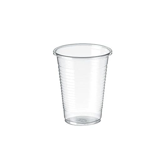 TELEVASO 3000 Vasos de plastico Desechables Vaso Reutilizables Transparentes Fabricados en Polipropileno Material ecológico para Fiestas, cumpleaños de 200 Ml