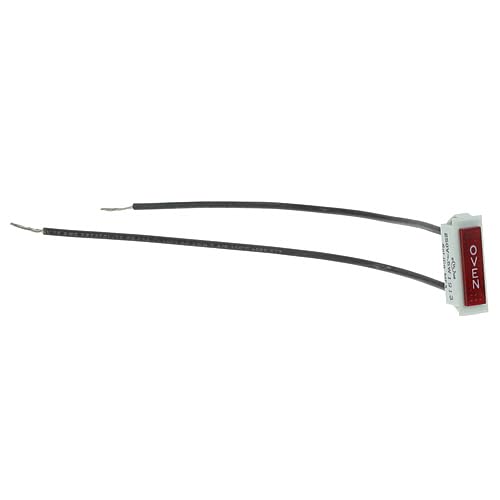 Exact FIT for Hobart 00-411496-000E5 Signal Light 3/8" X 1-5/16" RED(Oven) - Replacement Part BY MAVRIK
