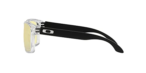 Image of Oakley Mens OO9244 Holbrook Low Bridge Fit Rectangular Sunglasses