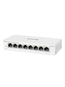 Tenda – Tenda LAN Switch 8 Port Gigabit Netzwerk Switch Ethernet Spl