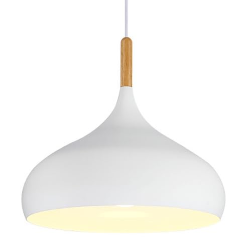 【まにゃ】ライトブラウン MQBHZXY E27 Base Single-Head Pendant Light, Nordic Style